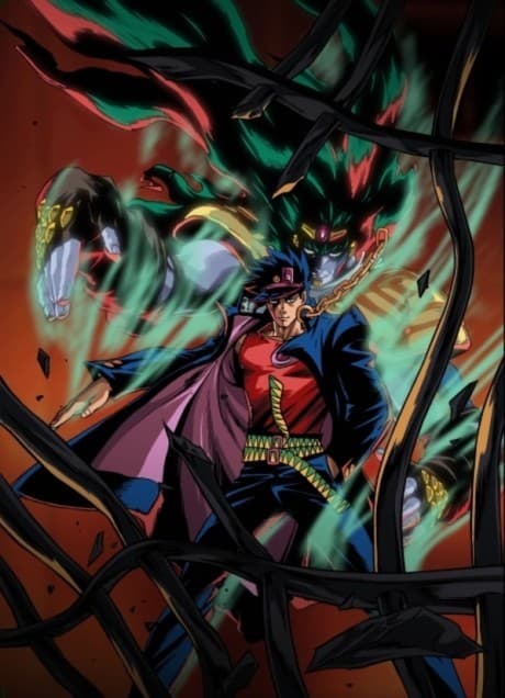 Capa de JoJo's Bizarre Adventure (2000)