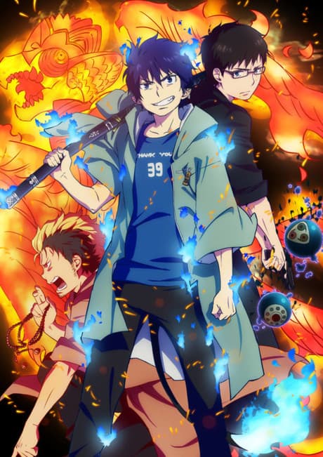 Capa de Ao no Exorcist: Kyoto Fujouou-hen OVA