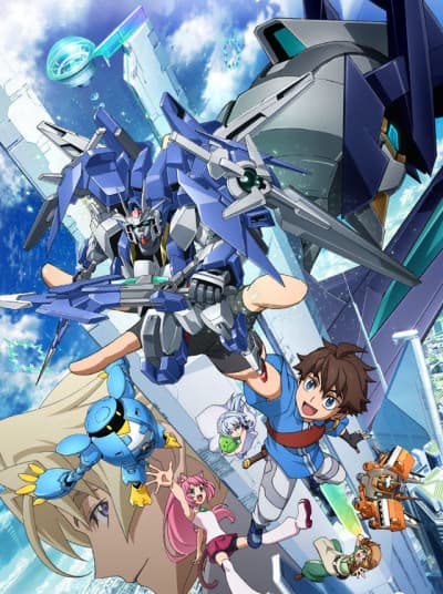 Capa de Gundam Build Divers