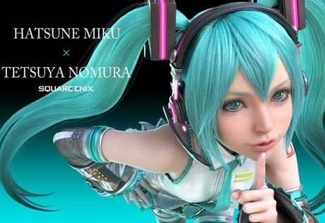 Capa de HATSUNE MIKU × TETSUYA NOMURA