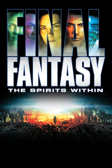 Capa de Final Fantasy: The Spirits Within