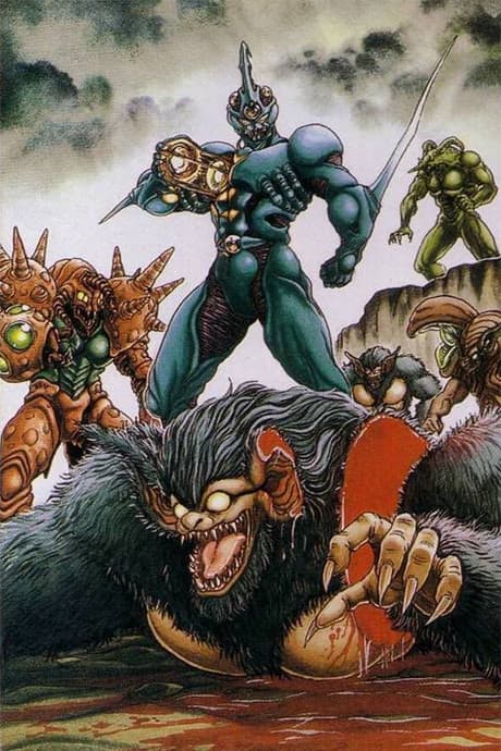Capa de Guyver: Out of Control