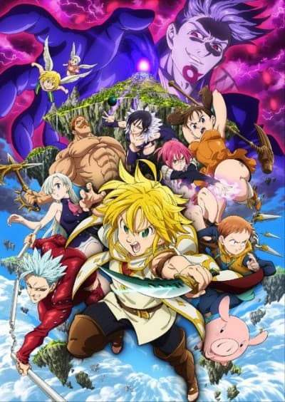 Capa de The Seven Deadly Sins the Movie: Prisoners of the Sky