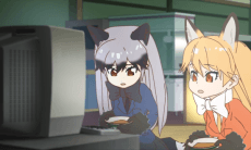 Capa de Nissin no Donbei x Kemono Friends: Fukkura