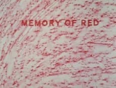 Capa de Memory of Red