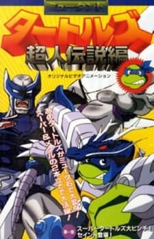 Capa de Mutant Turtles: Choujin Densetsu-hen