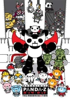 Capa de Panda-Z: THE ROBONIMATION
