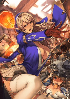Capa de Queen's Blade OVA