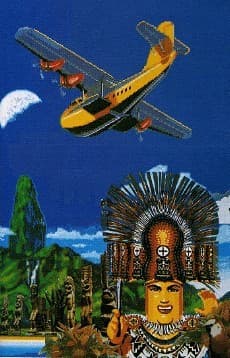 Capa de The Flying Luna Clipper
