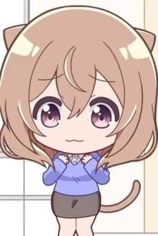 Capa de Uchi no Kaisha no Chiisai Senpai no Hanashi Mini Anime
