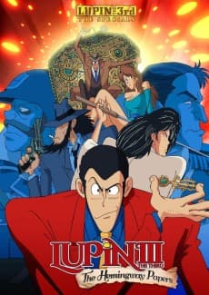 Capa de Lupin the 3rd: The Hemingway Papers