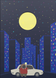 Capa de Odd Taxi Original Picture Drama