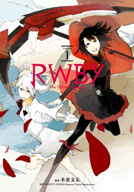 Capa de RWBY: The Official Manga