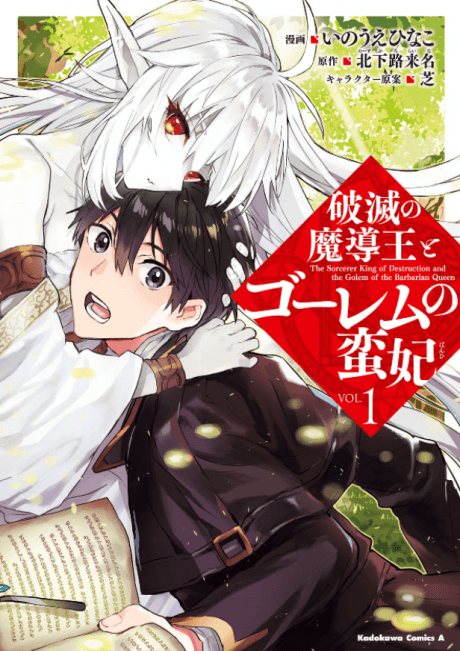Capa de The Sorcerer King of Destruction and the Golem of the Barbarian Queen