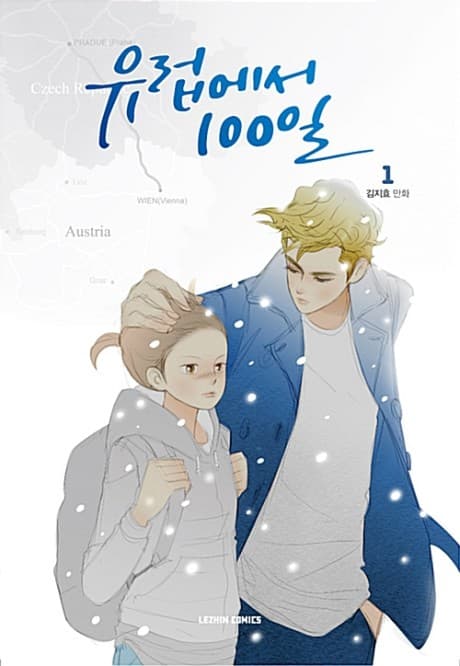 Capa de 100 Days in Europe