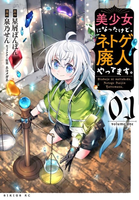 Capa de Bishoujo ni Natta kedo, Netoge Haijin Yattemasu.
