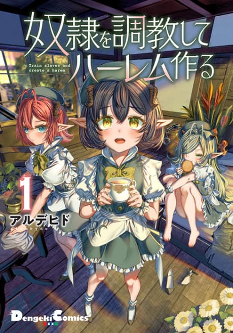 Capa de Dorei wo Choukyoushite Harem Tsukuru