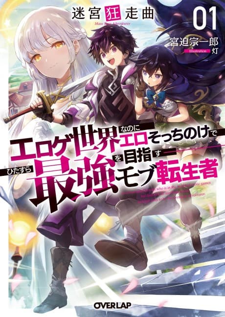 Capa de Meikyuu Kyousoukyoku: Eroge Sekai nanoni Ero Socchinoke de Hitasura Saikyou wo Mezasu Mob Tenseisha