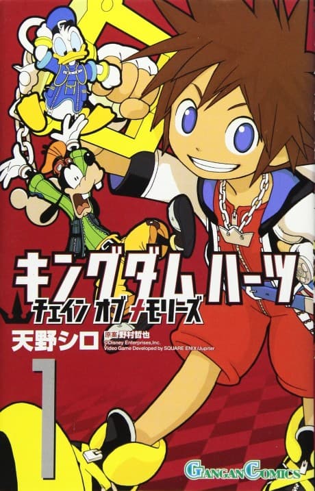 Capa de Kingdom Hearts: Chain of Memories
