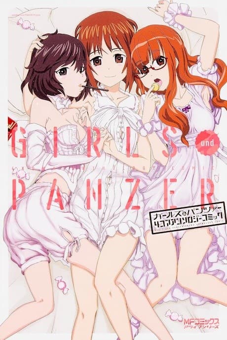 Capa de Girls und Panzer: 4-koma Anthology Comic