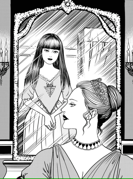 Capa de Itou Junji no Bishoujo Zankoku Douwa: Shirayukihime-hen