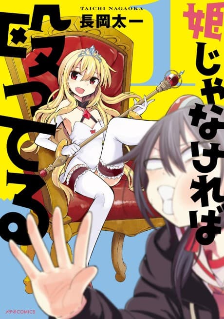 Capa de Hime ja nakereba Nagutteru