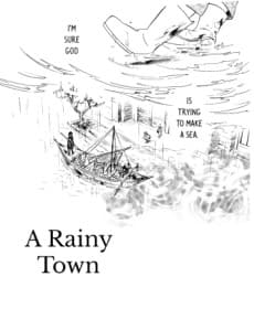 Capa de A Rainy Town