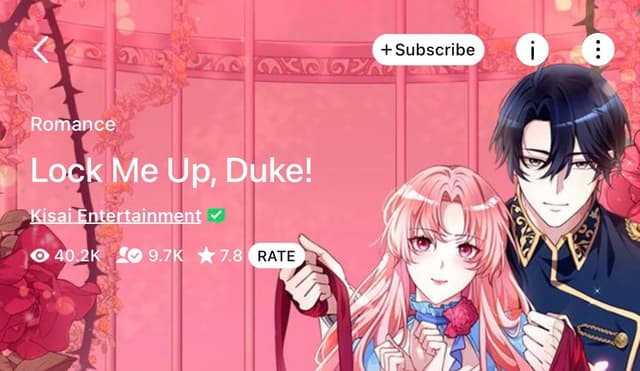 Duke Theron Valoren volta em webtoon coreano com trama yandere e regressão