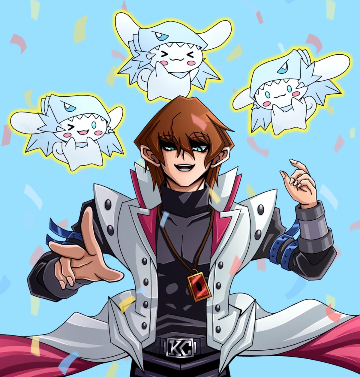 Kaiba inspira fan‑art no Instagram: desenho feito enquanto assistia à série