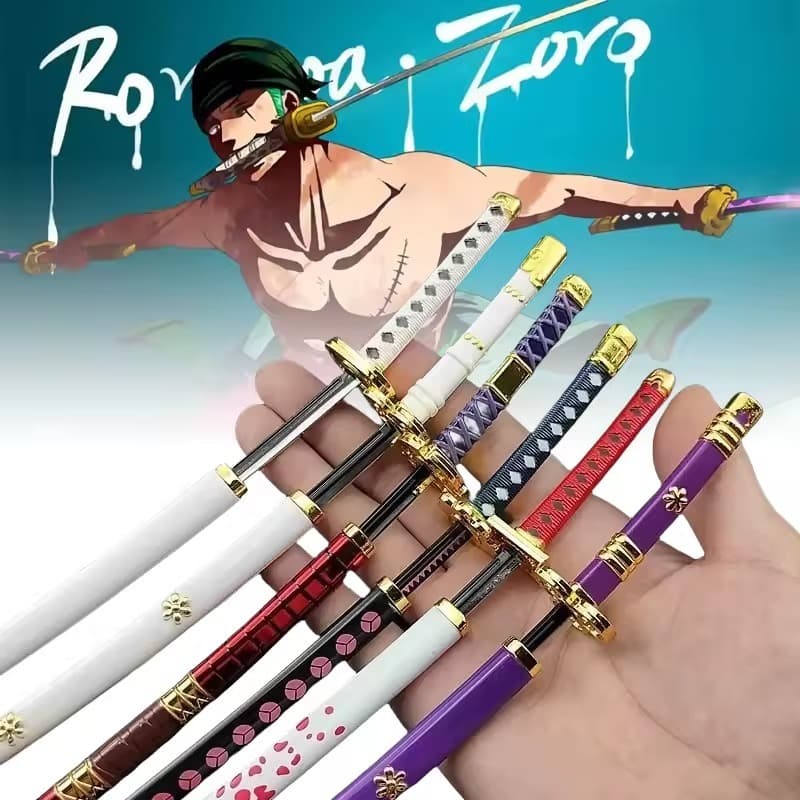 FreakyVerso lança réplicas de espadas de anime: Zoro, L Lawliet e Geralt