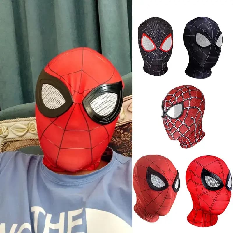 Spider-Man cosplay reclama de máscara solta e pede modelo com zíper nas costas