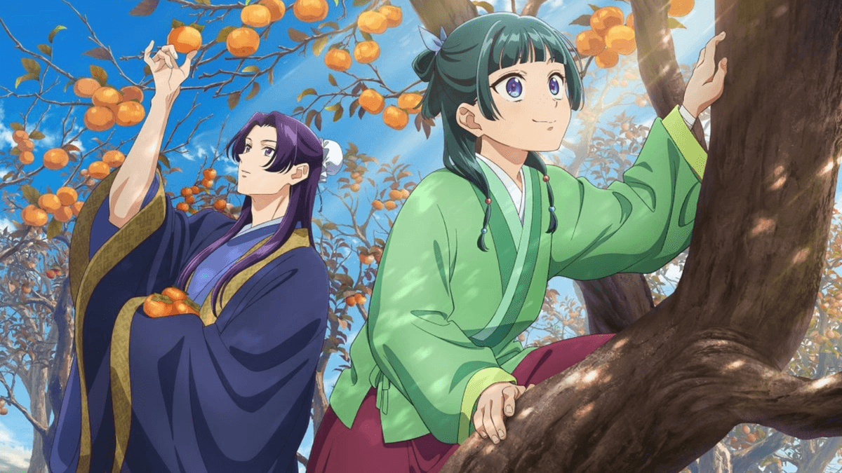 The Apothecary Diaries tem 3ª temporada confirmada e criadora anuncia anime de The Failure at God School