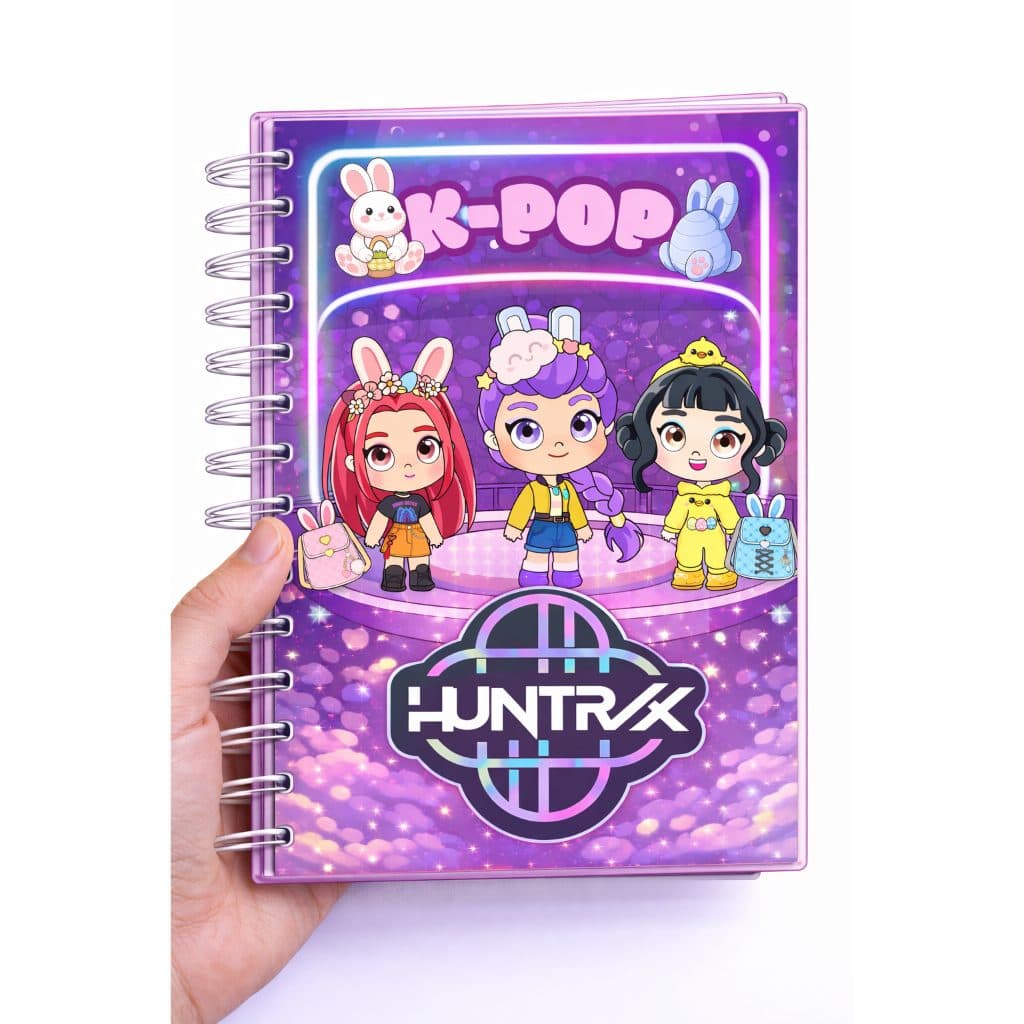 Huntrix lança kit K‑pop em velcro com álbum, guarda‑roupa e embalagem por 790 ₴