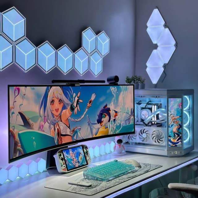 Anime no seu setup: itens geek que mudam a decoração