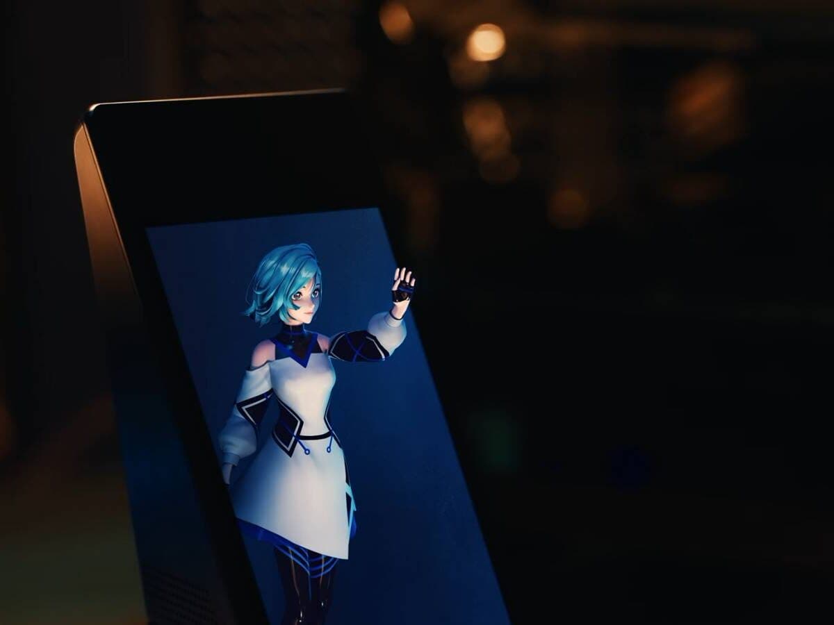 Sony anuncia tela 3D ELF-MN1 que traz personagens de anime e IA para sua mesa