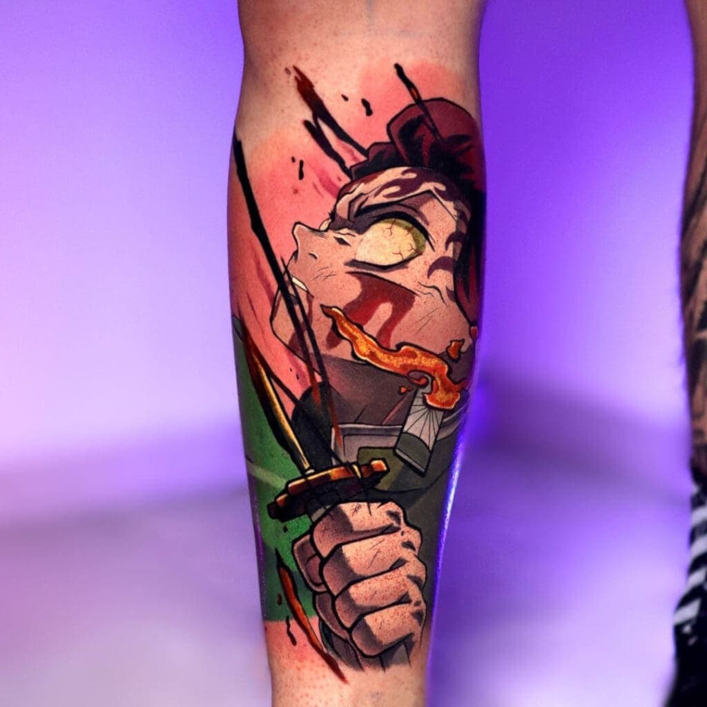 Black Barock Tattoo Shop de Metz exibe tattoo de anime e mangá e abre agenda