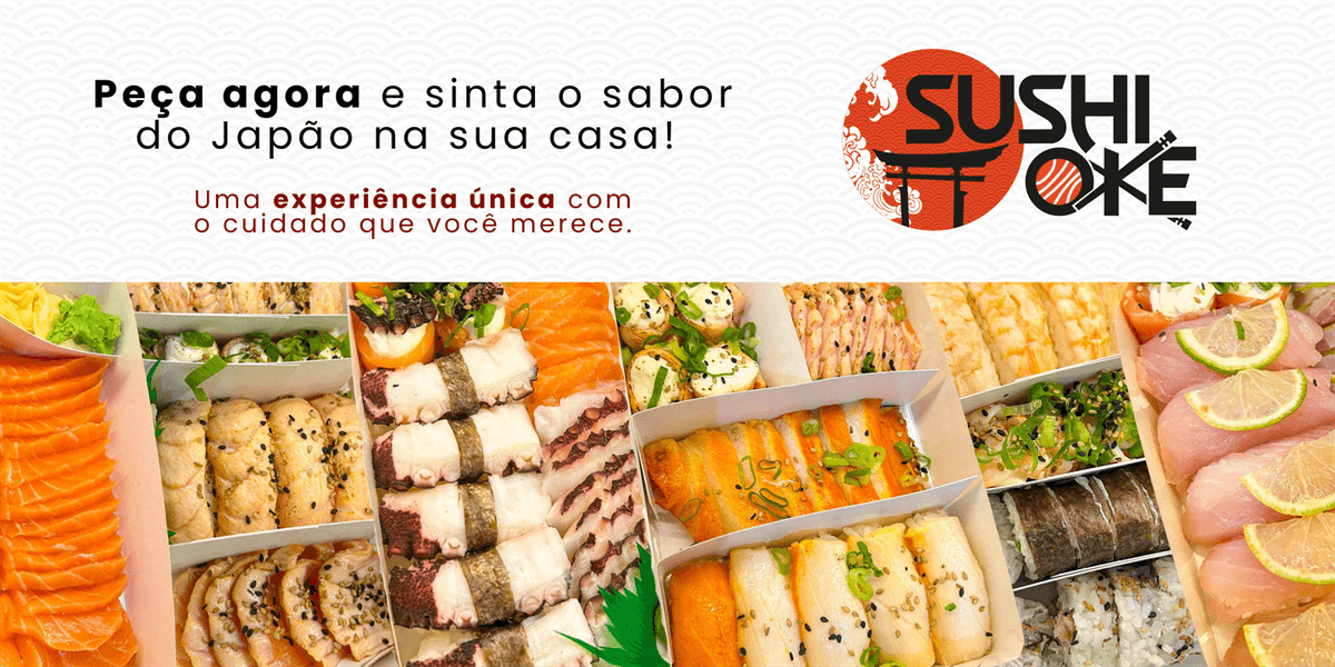Sushioke lança delivery e retirada em quatro cidades da Região dos Lagos a partir das 18h