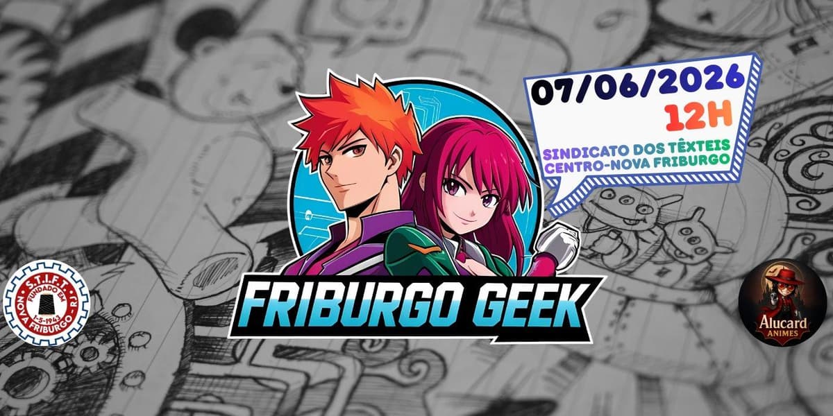 Último dia do Gira Geek 2026 será no domingo, 18 de outubro
