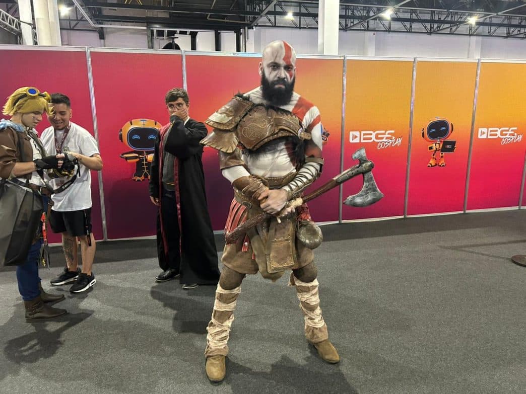 BGS 2026: cosplays de Ryu a Kratos impulsionam novas amizades geek