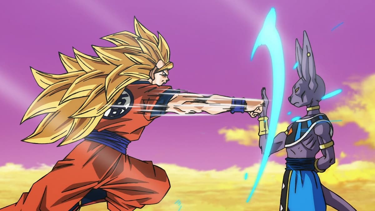 Dragon Ball Super: clipe viral mostra Goku tentando enfrentar Beerus em Super Saiyan 3