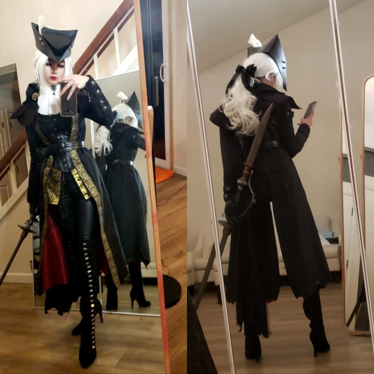 Cosplay de Lady Maria de Bloodborne por Lexa Varen no vídeo “Video Game Bosses #04”