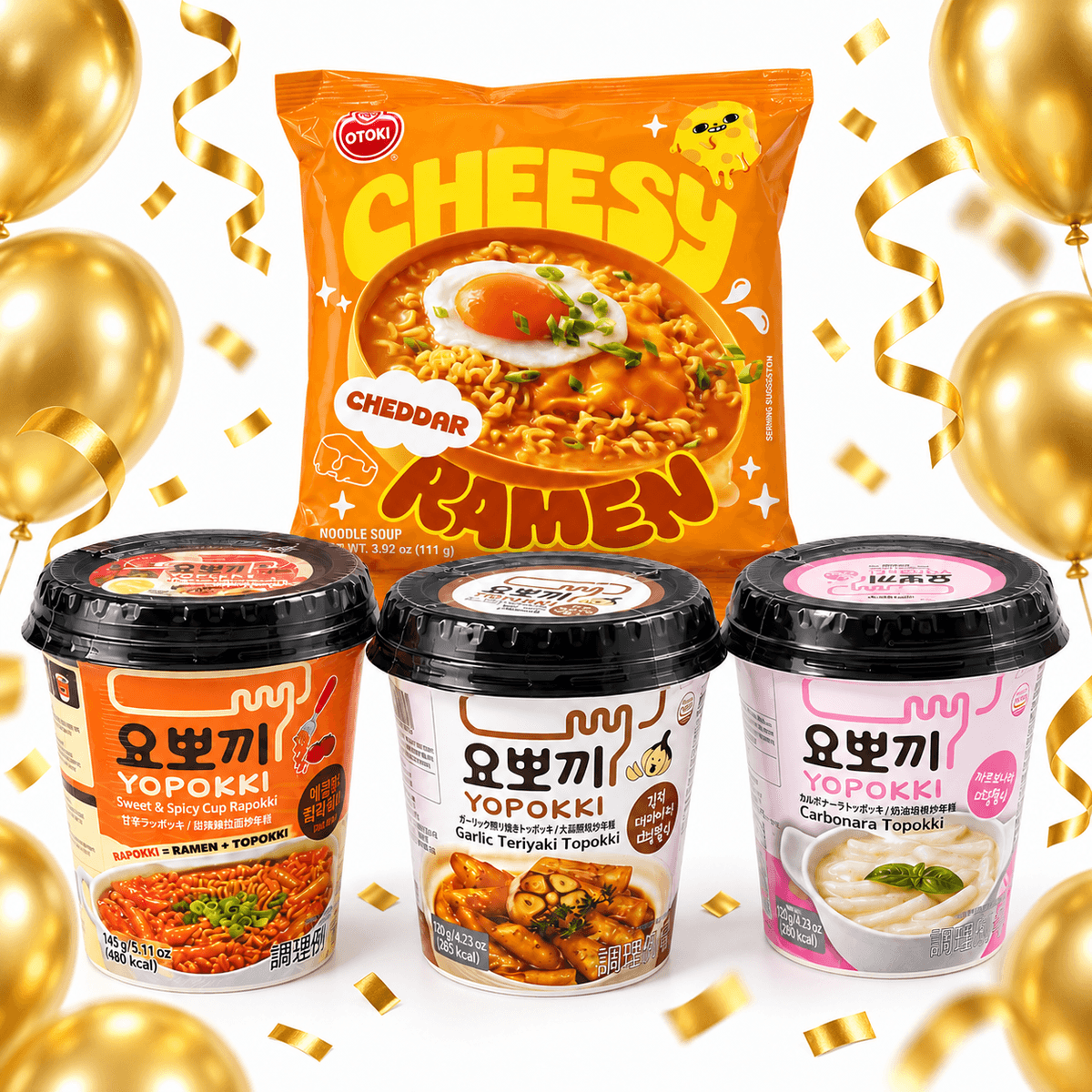 Korea Shop lança combo de tteokbokki, lámen e soju para maratonar doramas