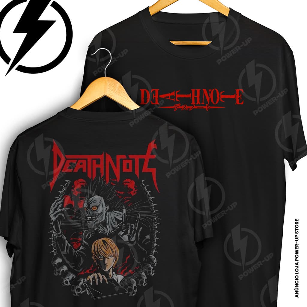 Ryuk de Death Note ganha camiseta oficial da DobleEfe, compra já pelo link na bio