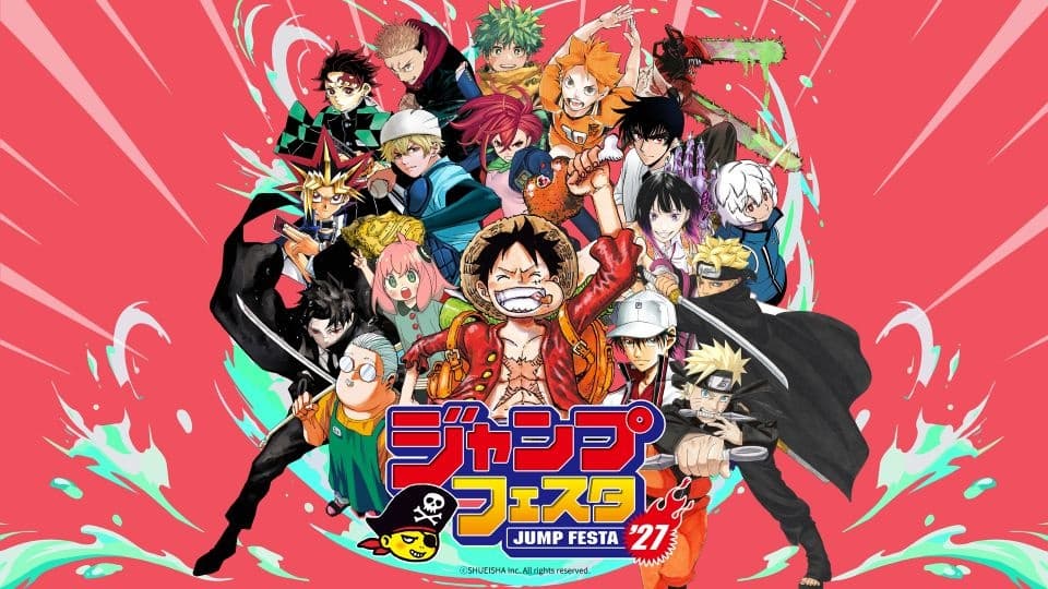 Jump Festa 2027: Crunchyroll divulga programação completa do Jump Super Stage e convidados