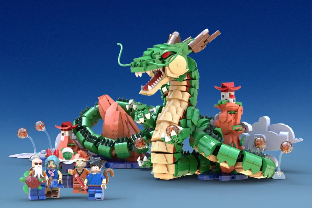 Dragon Ball x LEGO: set Shenron & Goku sai em 1 de novembro por US$ 180