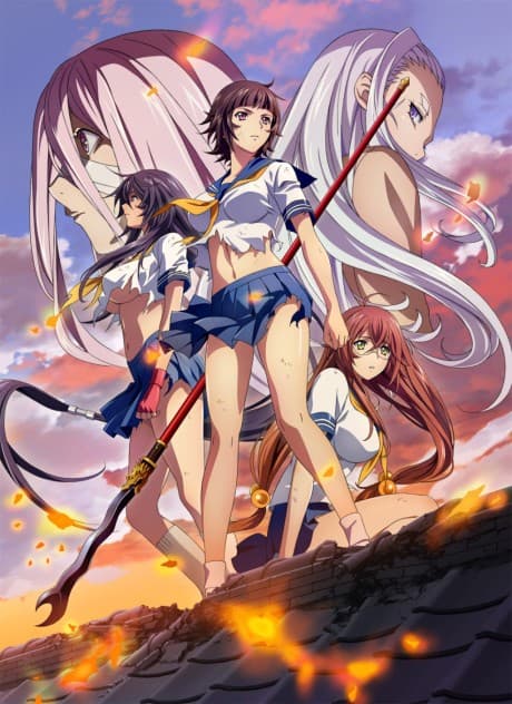 Capa de Ikki Tousen: Western Wolves
